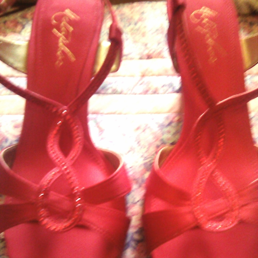 Metaphor Red High Heels